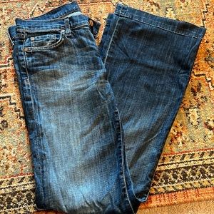 7 -for all man kind bell bottom jeans